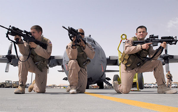 USAf FAST protecting C-130