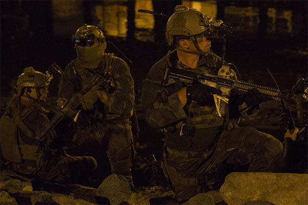 Marine Raiders with the 1st MRB 
