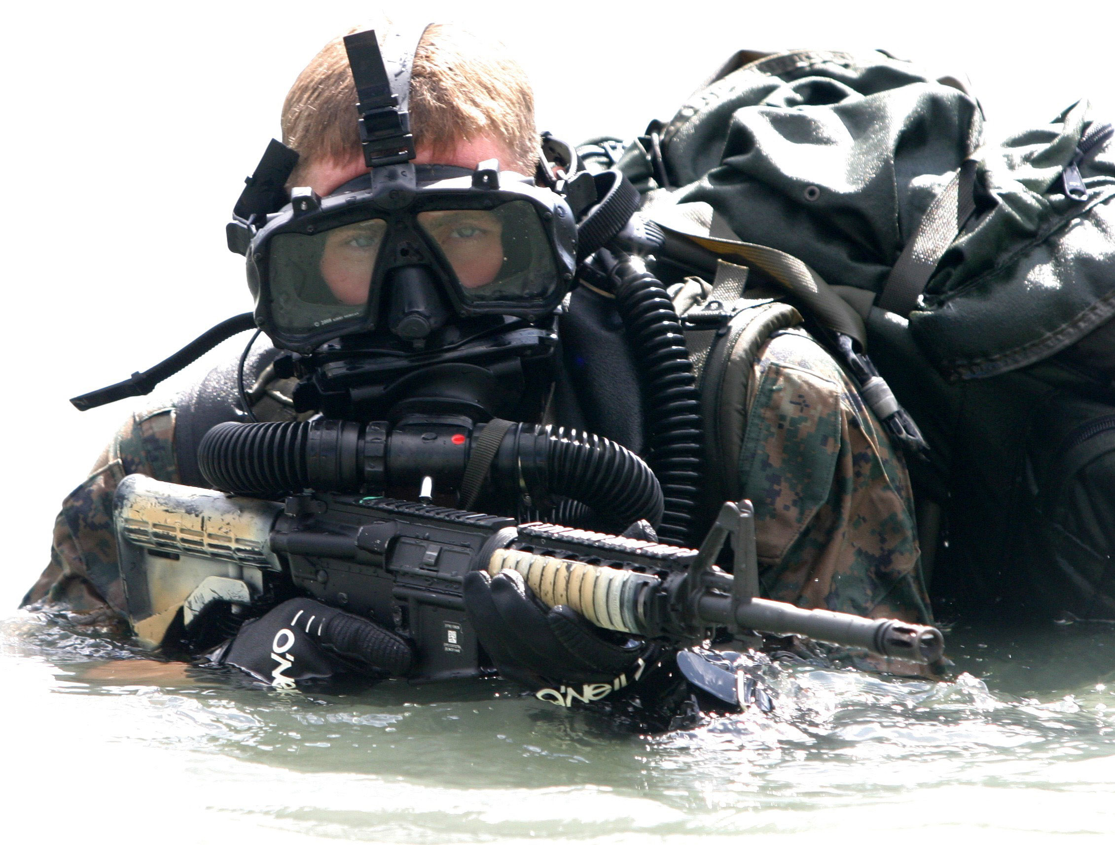 Photo showing a Force Recon Marines diver - more SOF photos at. http... 