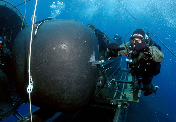 SEALs with SDV minisub