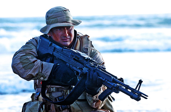 SEAL armed with M60E4