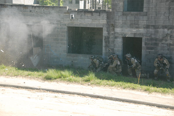 Rangers - urban training