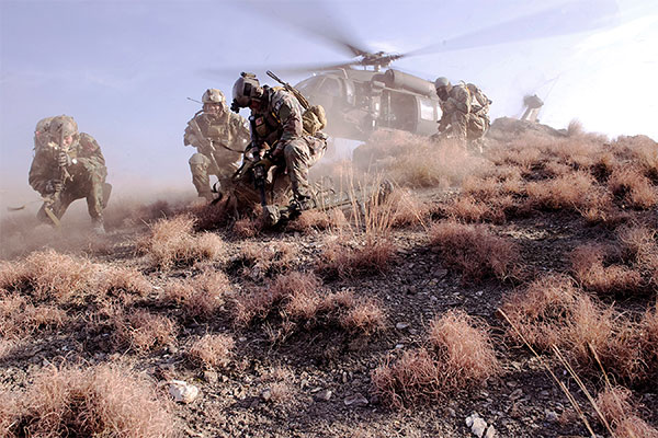 Special Forces - helo extraction