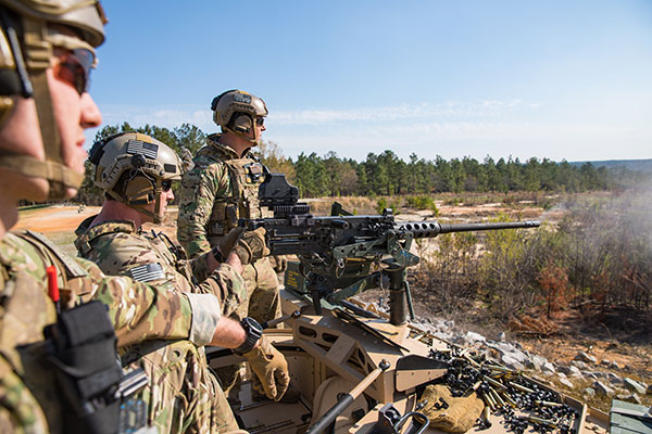 special forces - M2HB heavy machine gun