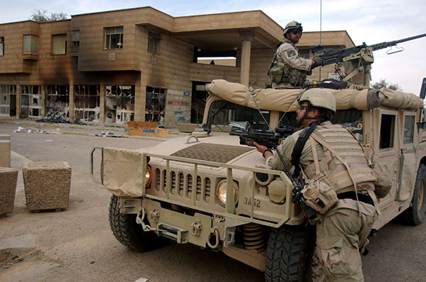 special forces - armored hmmwv