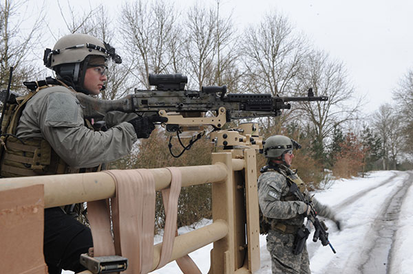 special forces m240 machine gun