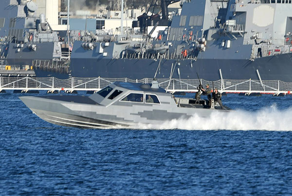 Combatant Craft Medium operated by Special Boat Team 12