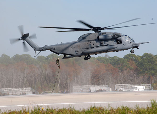 MH-53j - CCT fast rope