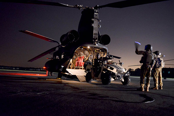 LTATV Chinook Helicopter