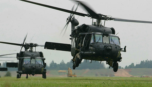MH-60 Black Hawks