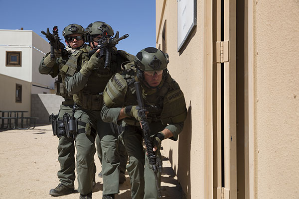 San Bernardino SWAT team