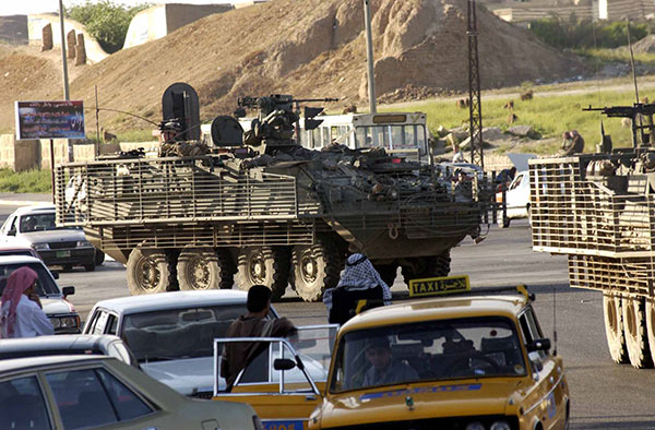 M1126 Stryker in Iraq