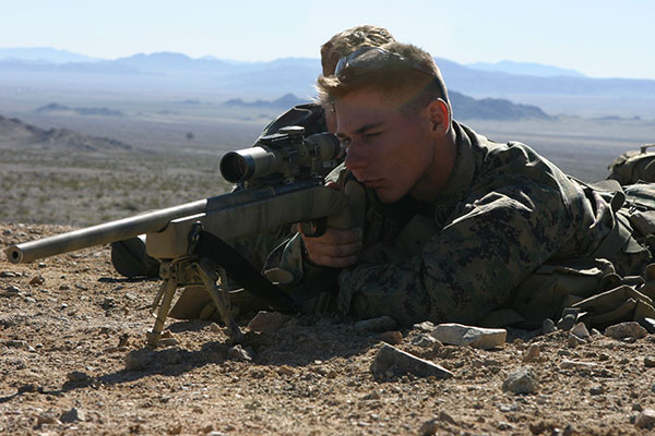 USMC scout sniper - m40a3